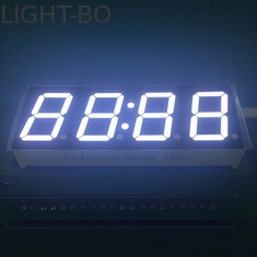 高い明るさ0.56&quot; LEDの時計の表示超白い色の低い電力の消費