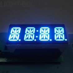 7区分4ディジットの計器板のための英数字のLED表示高い明るさ