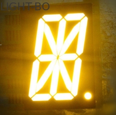 1つの1桁の16の区分の英数字の数字LED表示低い現在の業務