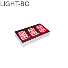 計器板のための極度の赤い三重ディジット0.54inch 14の区分のLED表示共通の陽極