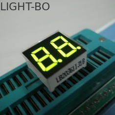 二重ディジット 7 のデジタル時計の表示器のための区分によって多重型にされる LED 表示