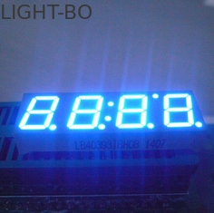 超青い0.39&quot;家庭電化製品のための導かれた時計の表示共通の陽極