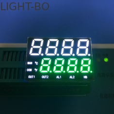 温度の表示器のための白8ディジット7の区分のLED表示を超出すこと