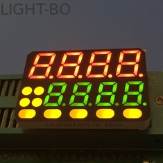 多色刷り温度の表示器8ディジット7の区分のLED表示はカスタム設計します