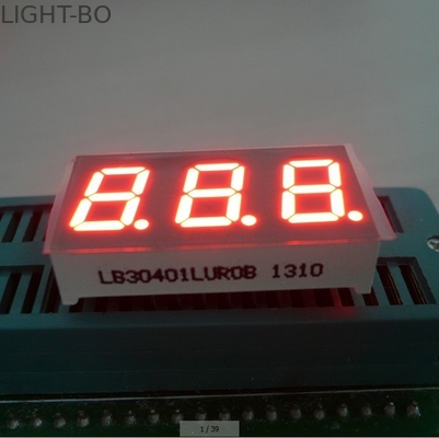 良い価格 計器板の表示器のための三重ディジット 7 の区分 LED デジタル表示装置 0.40 インチ オンライン