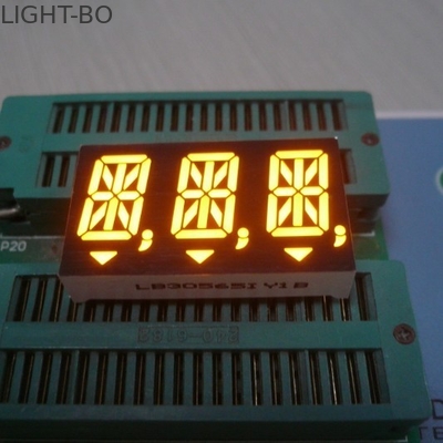 良い価格 極度のこはく色3ディジット14の区分のLED表示デジタル表示器のための0.56インチ オンライン