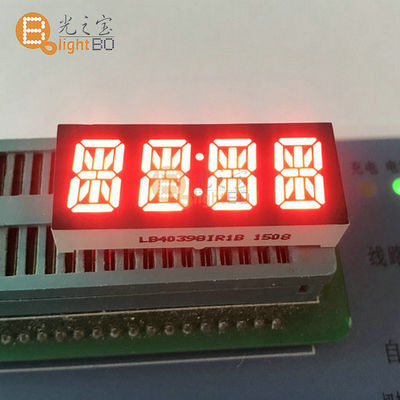 良い価格 超明るい赤0.39インチ アノード4桁 14セグメント LEDディスプレイ オンライン