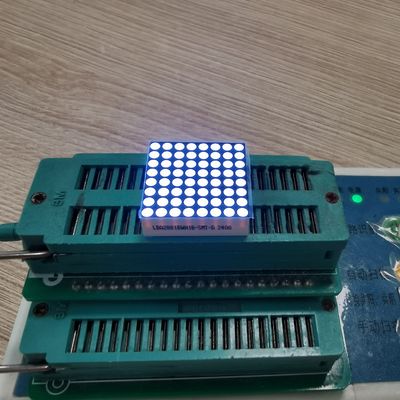 良い価格 明るい白色 2mm 8X8 ドットマトリックス LED ディスプレイ セグメント LED ディスプレイ オンライン
