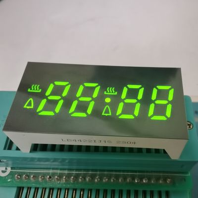 良い価格 オーブンのタイマー制御のための黄緑色アノードカスタム7セグメントLEDディスプレイ オンライン