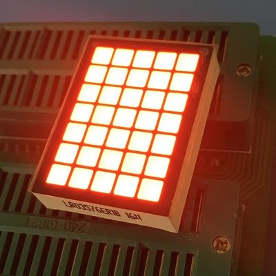 良い価格 超鮮やかな赤方形 DOT マトリックス 5*7 LED ディスプレイ オンライン