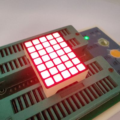 良い価格 5*7 スクエア DOT マトリックス LED ディスプレイ エレベーターフロアインジケーターのための超明るい赤 オンライン