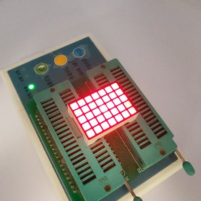 良い価格 エレベーター階数表示用 超高輝度赤色 5*7 正方形ドットマトリクスLEDディスプレイ オンライン