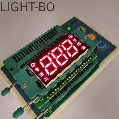 良い価格 冷蔵庫コントローラー用赤色3桁コモンカソード7セグメントLEDディスプレイ オンライン