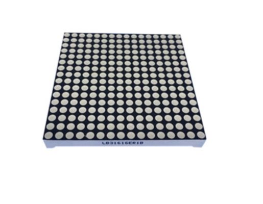 良い価格 超高輝度赤色3mm 16 x 16ドットマトリクスLEDディスプレイ 行カソード 列アノード 表示画面用 オンライン