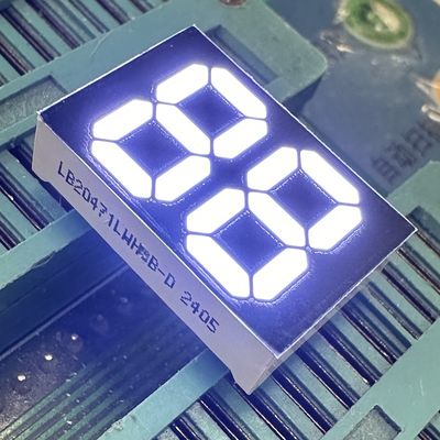良い価格 Ultra Bright White 12mm (0.47-Inch) 2-Digit 7-Segment Common Cathode LED Display for Water Heater Temperature Control オンライン