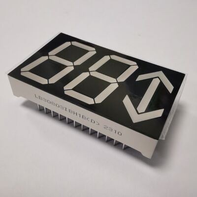 良い価格 超明るい青色0.8インチ (22.0mm) 3桁+矢印7セグメントの共同アンードLEDディスプレイ オンライン