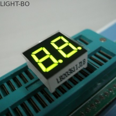 二重ディジット 7 のデジタル時計の表示器のための区分によって多重型にされる LED 表示