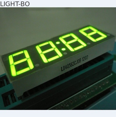 良い価格 極度の緑0.56インチの時計のLED表示、共通の陽極7表示 オンライン