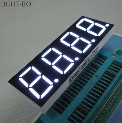 電磁調理器のための白 4 ディジット 7 の区分によって導かれる表示、低い現在の業務