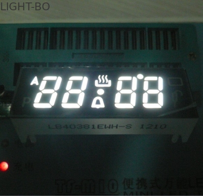 すくいの/SMD Pin注文のLED表示、共通の陰極7の区分表示純粋な白