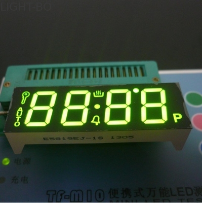 オーブンのタイマーのための赤く/緑/青/白4ディジット7の区分表示0.56