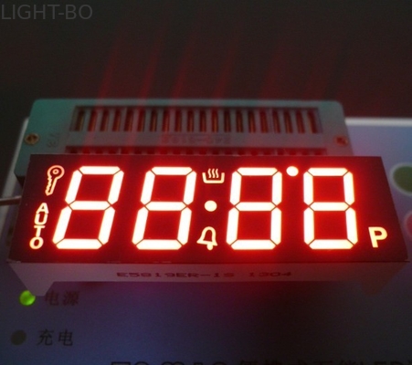 オーブンのタイマーのCotrol色の赤い青緑の白のための注文のLED表示4ディジット7の区分
