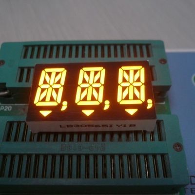 良い価格 0.56インチ 3桁 14セグメント LEDディスプレイ スーパーアンバー デジタルインジケーター用 オンライン