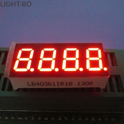 安定した性能0.36lnch Supeの明るい赤4ディジット7の区分は湿度指示剤のための表示を導きました