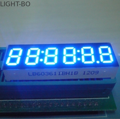 良い価格 超明るい青 6 ディジット 7 の区分によって導かれる表示黒い表面との 0.32 インチ オンライン