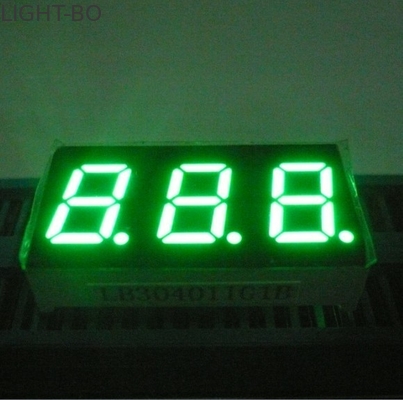 良い価格 三桁の純緑色7セグメントLEDディスプレイ 共通カソード オンライン