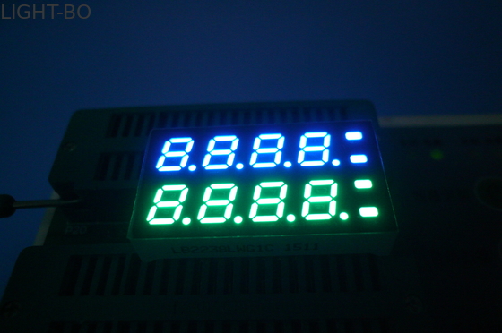 7mmは8ディジット7の区分表示OEMの超白く純粋な緑色を導きました