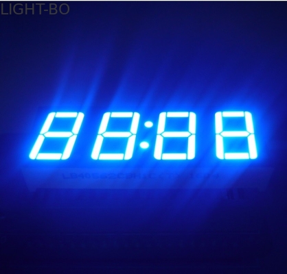 超青いLEDの時計の表示0.56