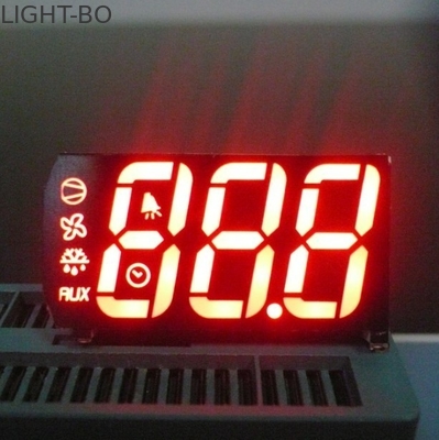 注文のLED表示、三重冷却制御のためのディジット7の区分によって導かれる表示