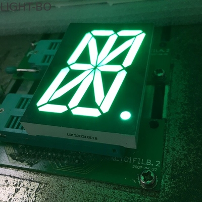 純粋な緑の1桁の16は数値表示装置のパネルのためのLED表示を区分します