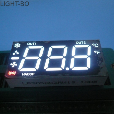 三重ディジット7の区分の注文のLED表示多重型にされた適当な暖房/冷却制御