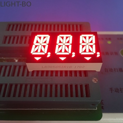 超赤い三重医療機器のためのディジット14の区分によって導かれる表示、14 Segの表示