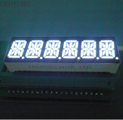 良い価格 6つのディジット14の区分のLED表示80-100mcd/ダイスの光度の容易な土台 オンライン