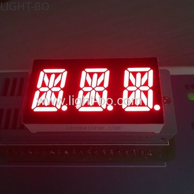 良い価格 三重ディジット14の区分のLED表示温度調整のための0.54インチの極度の赤 オンライン