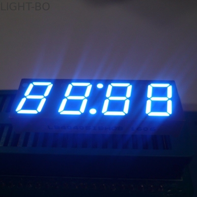 超青いLEDの時計の表示、4電子レンジのためのdight 7の区分のLED表示4ディジット