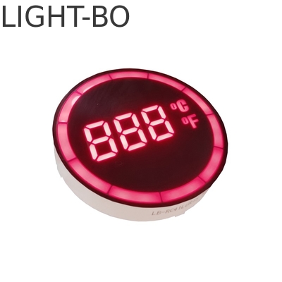 室外 0.67 インチ 8 桁の LED ディスプレイ 青 黄色 緑色 360 度 視角