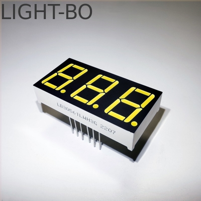 13.8mm 0.54' 14セグメント数値ディスプレイ / 20mA電流を持つ14セグメントLEDディスプレイ