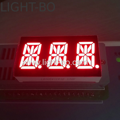 3桁0.54インチ RED 14セグメント LEDディスプレイ 工業用アンード