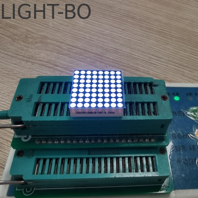 良い価格 明るい白色 2mm 8X8 ドットマトリックス LED ディスプレイ セグメント LED ディスプレイ オンライン