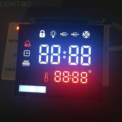超赤い習慣のLED表示、8オーブンのタイマー制御のためのディジット7の区分のLED表示