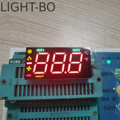 多色 カスタム 3桁7セグメント LEDディスプレイ 共通カソード 単列ピン