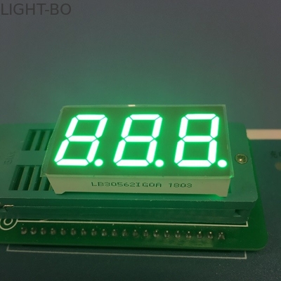良い価格 計器板のための純粋な緑3ディジット7の区分のLED表示0.56