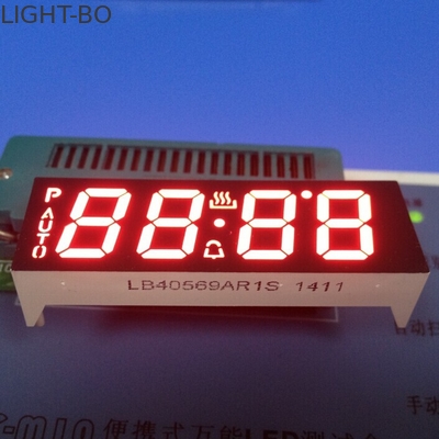 4ディジット14.2mm 7つの区分の注文のLED表示超赤いオーブン制御適用