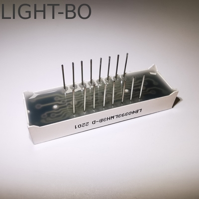電気駆動 LED 時計ディスプレイ 12x6 インチ 顧客要件のための一般的なカソード極度