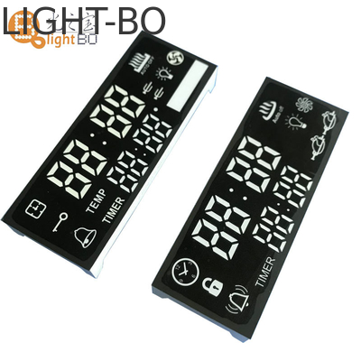 穴を設置する3桁の16セグメントのLEDディスプレイ