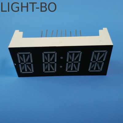穴を設置する 14 セグメントのLEDディスプレイ